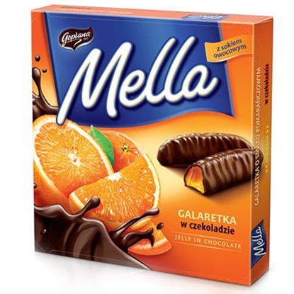 Picture of MELLA CHOC IN ORANGE JELLY 190GR
